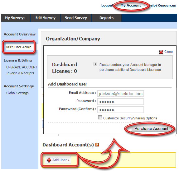 Survey Software Help Image